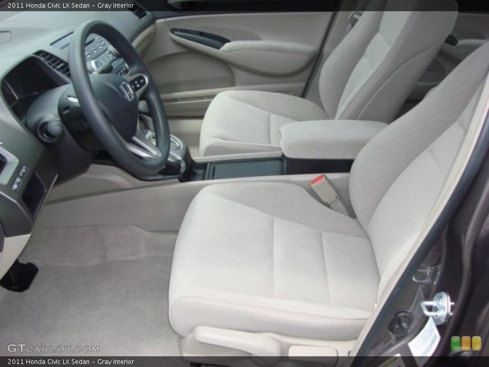 Gray Interior Photo for the 2011 Honda Civic LX Sedan #49649552