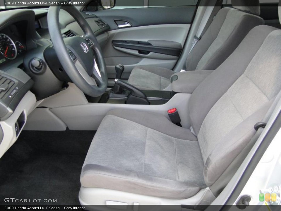 Gray Interior Photo for the 2009 Honda Accord LX-P Sedan #49649885