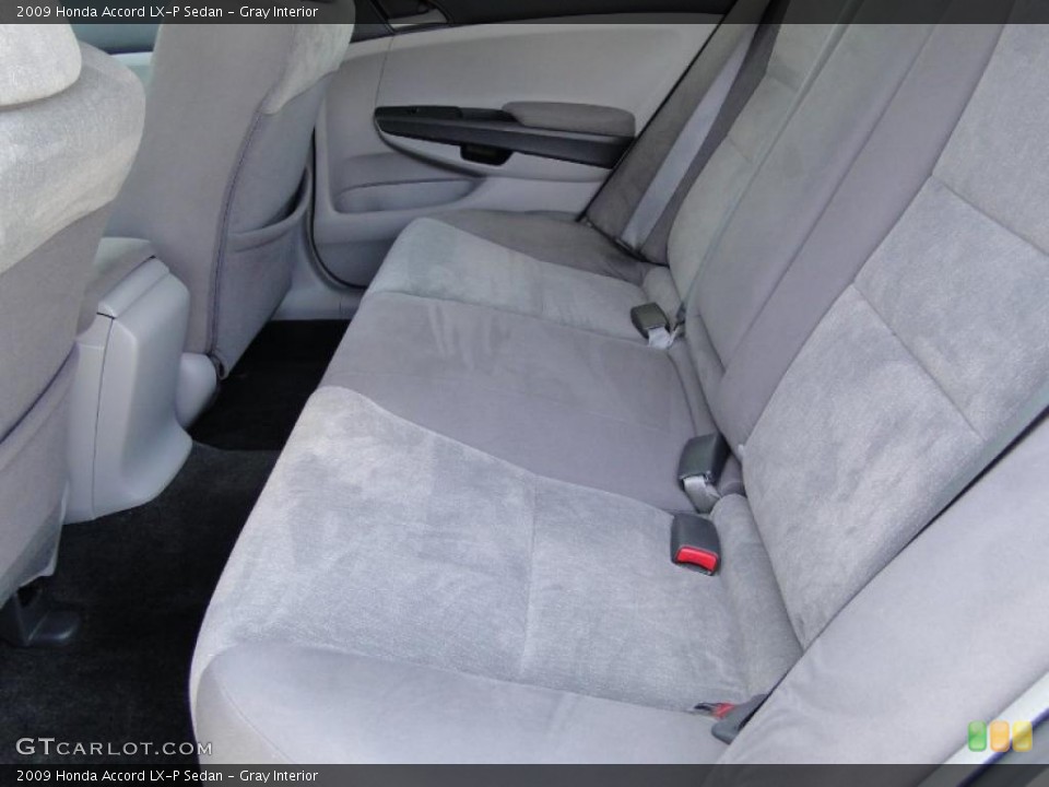 Gray Interior Photo for the 2009 Honda Accord LX-P Sedan #49649954