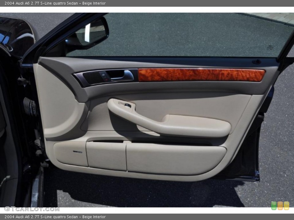Beige Interior Door Panel for the 2004 Audi A6 2.7T S-Line quattro Sedan #49650467