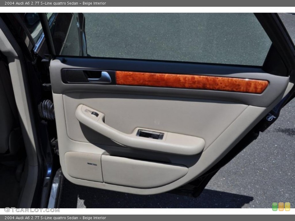 Beige Interior Door Panel for the 2004 Audi A6 2.7T S-Line quattro Sedan #49650470