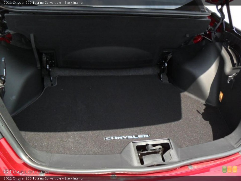 Black Interior Trunk for the 2011 Chrysler 200 Touring Convertible #49653156