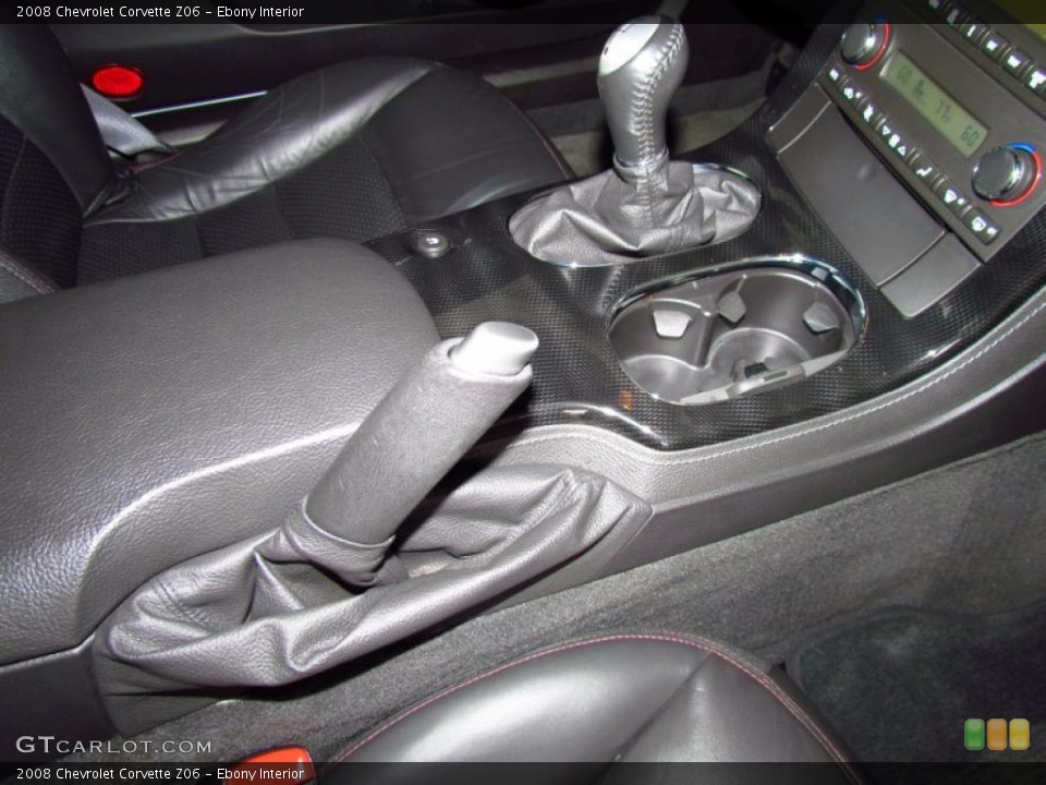 Ebony Interior Transmission for the 2008 Chevrolet Corvette Z06 #49656492