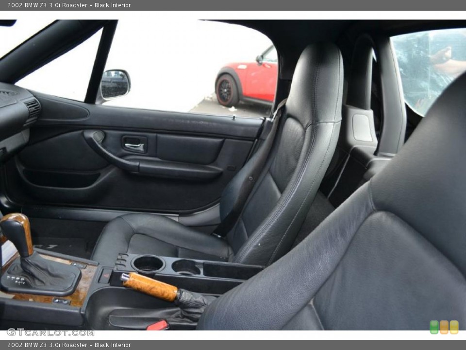 Black Interior Photo for the 2002 BMW Z3 3.0i Roadster #49657996