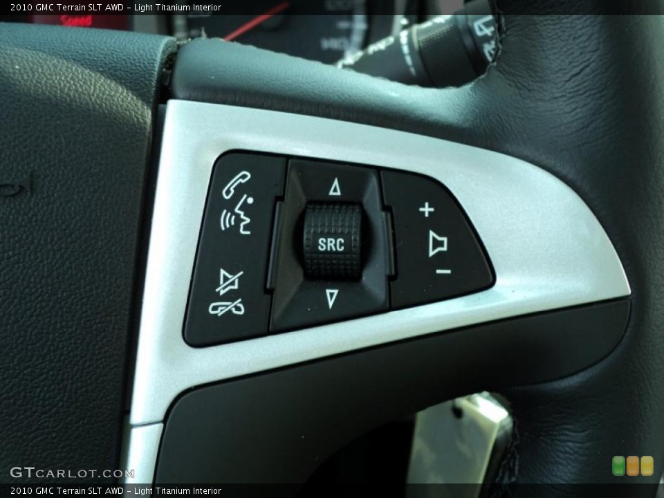 Light Titanium Interior Controls for the 2010 GMC Terrain SLT AWD #49659220