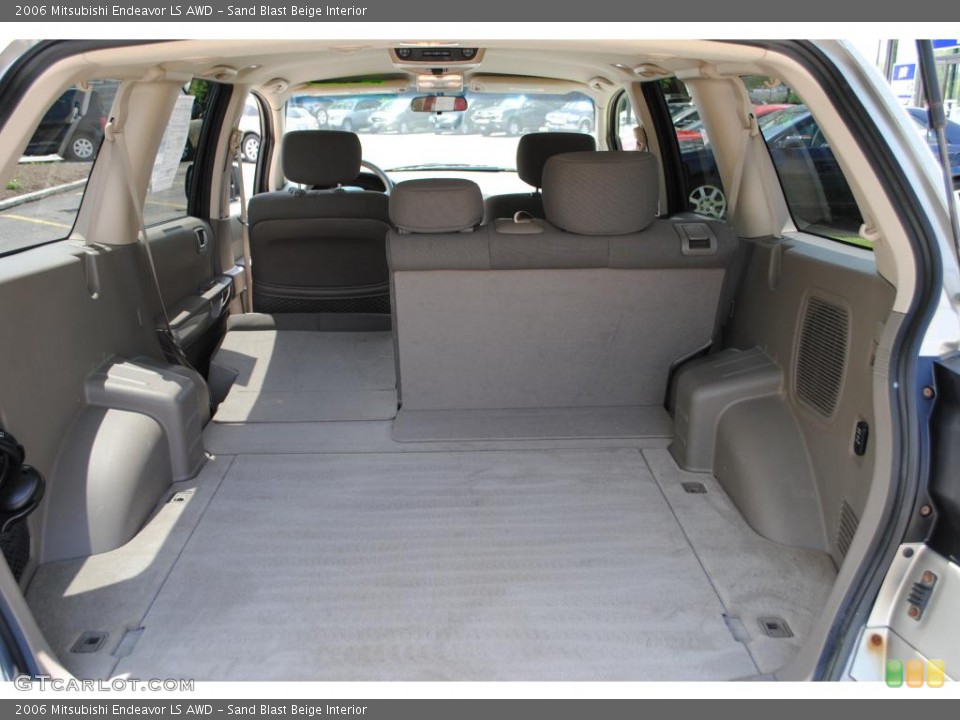 Sand Blast Beige Interior Trunk for the 2006 Mitsubishi Endeavor LS AWD #49661767