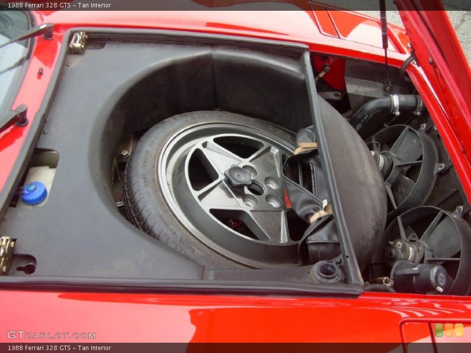 Tan Interior Trunk for the 1988 Ferrari 328 GTS #49663468