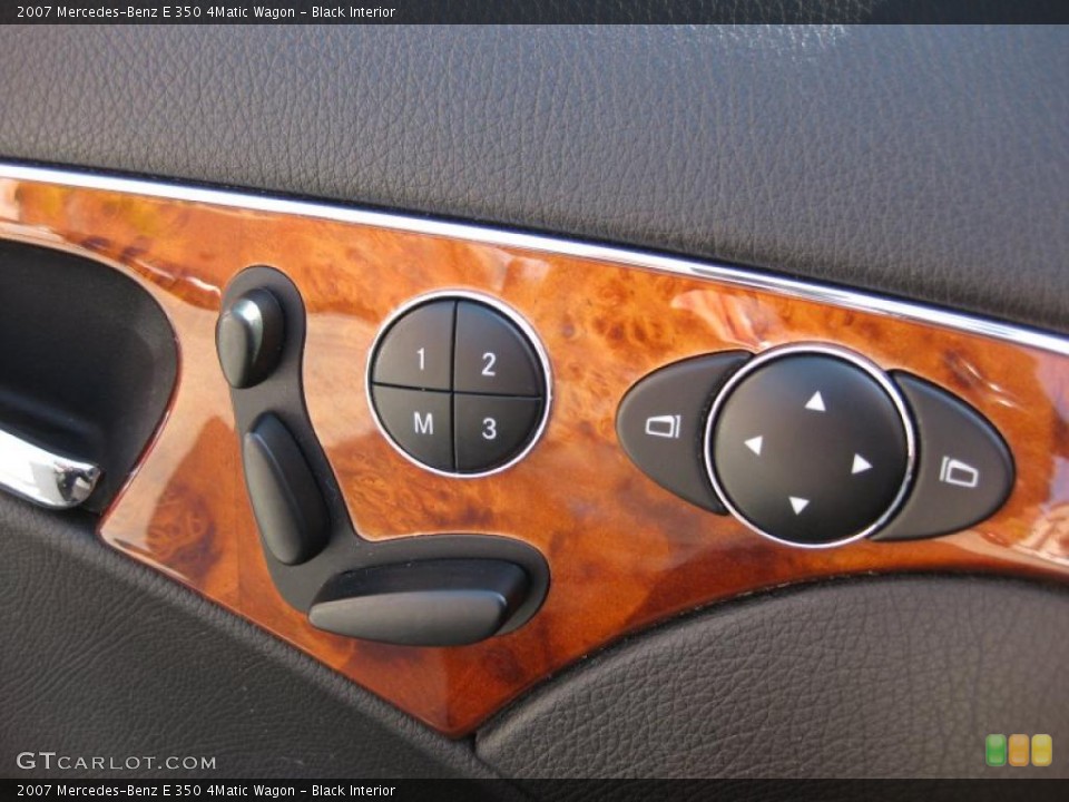 Black Interior Controls for the 2007 Mercedes-Benz E 350 4Matic Wagon #49665494