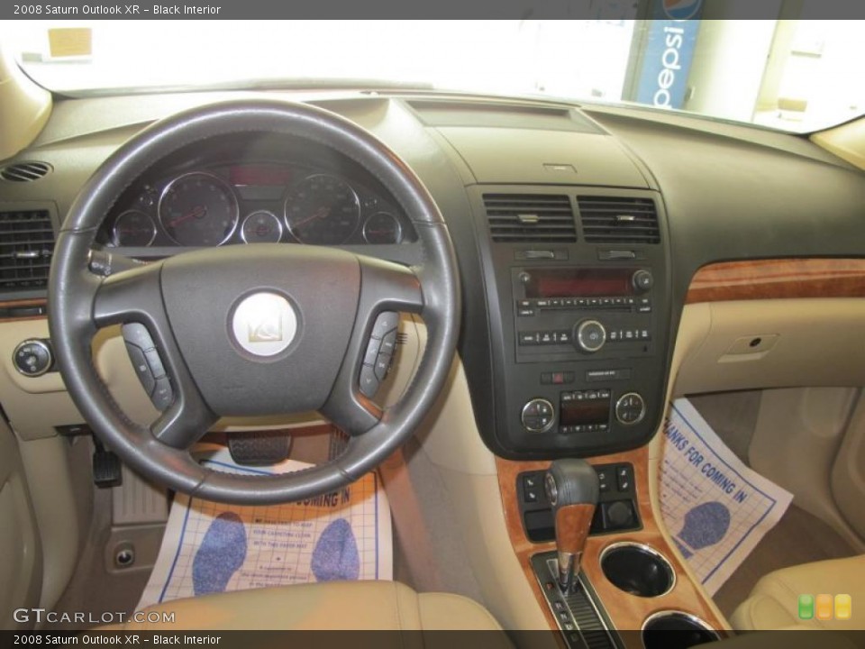 Black Interior Dashboard for the 2008 Saturn Outlook XR #49665921