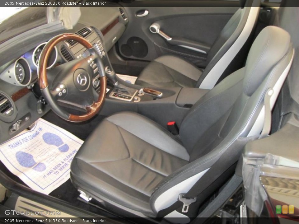 Black Interior Photo for the 2005 Mercedes-Benz SLK 350 Roadster #49666821