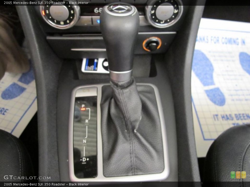 Black Interior Transmission for the 2005 Mercedes-Benz SLK 350 Roadster #49666923