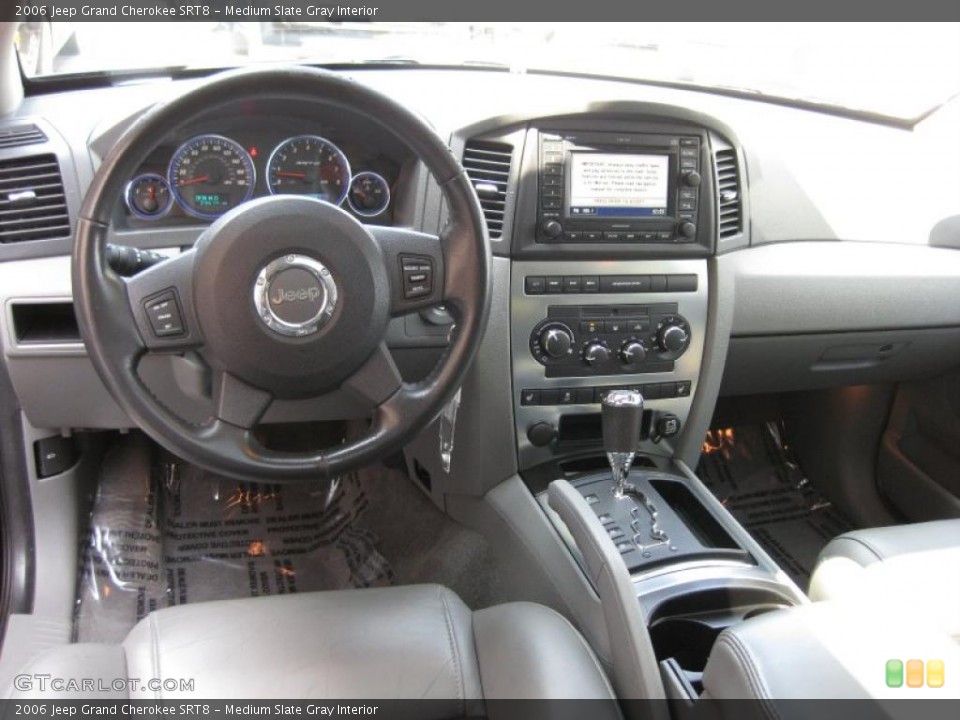 Medium Slate Gray Interior Photo for the 2006 Jeep Grand Cherokee SRT8 #49667250
