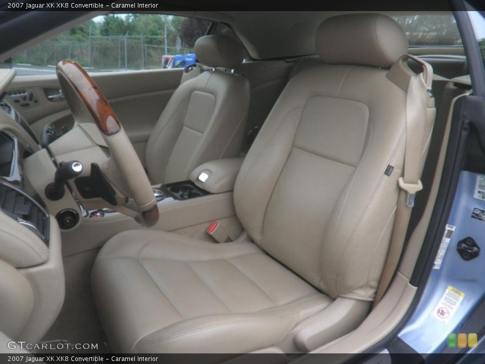 Caramel Interior Photo for the 2007 Jaguar XK XK8 Convertible #49667442