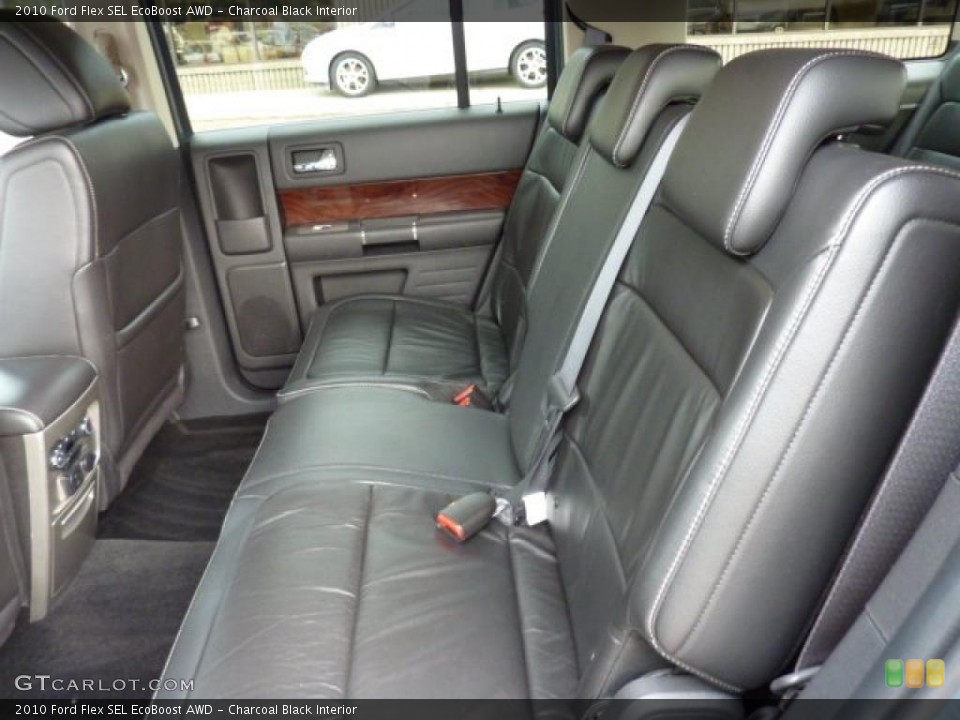 Charcoal Black Interior Photo for the 2010 Ford Flex SEL EcoBoost AWD #49668234
