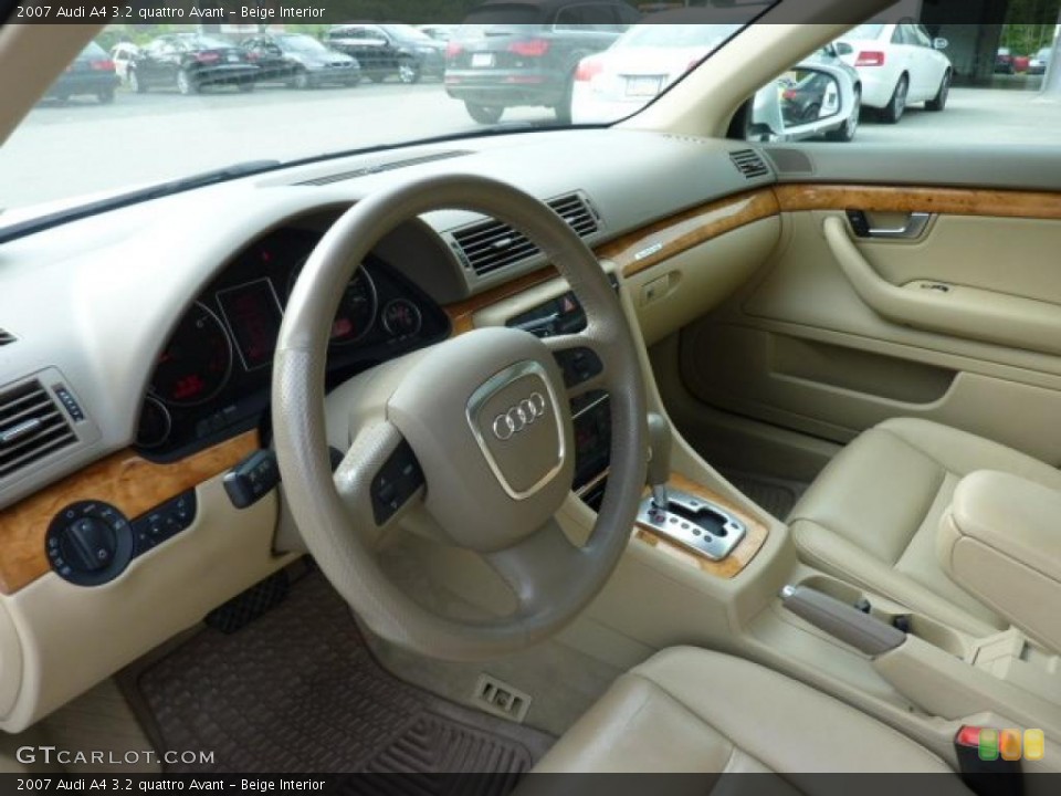 Beige Interior Photo for the 2007 Audi A4 3.2 quattro Avant #49668468