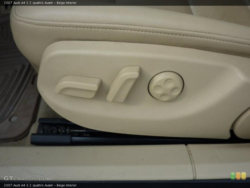 Beige Interior Controls for the 2007 Audi A4 3.2 quattro Avant #49668483