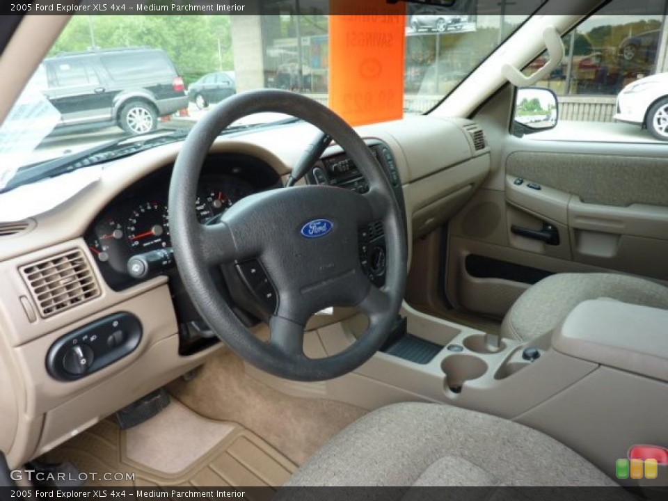 Medium Parchment Interior Photo for the 2005 Ford Explorer XLS 4x4 #49669500