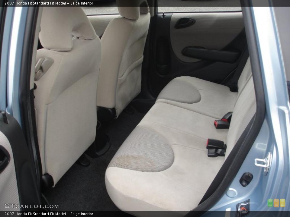 Beige Interior Photo for the 2007 Honda Fit  #49671663