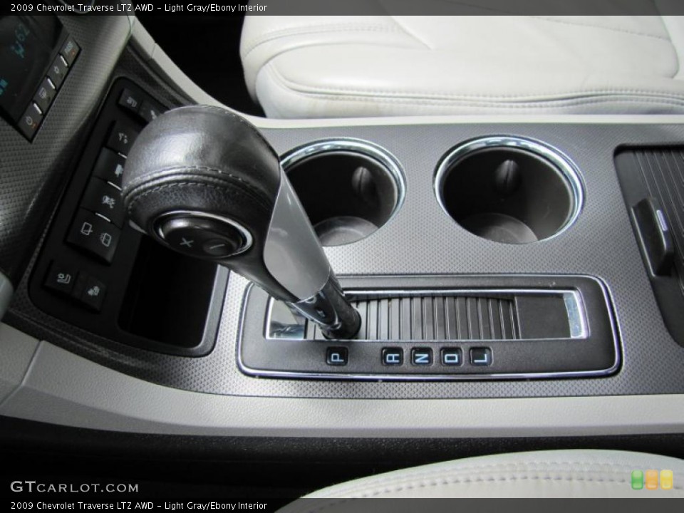Light Gray/Ebony Interior Transmission for the 2009 Chevrolet Traverse LTZ AWD #49671923