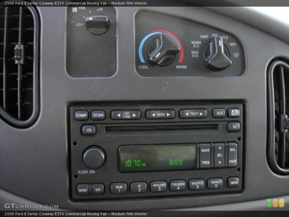 Medium Flint Interior Controls for the 2006 Ford E Series Cutaway E350 Commercial Moving Van #49677792