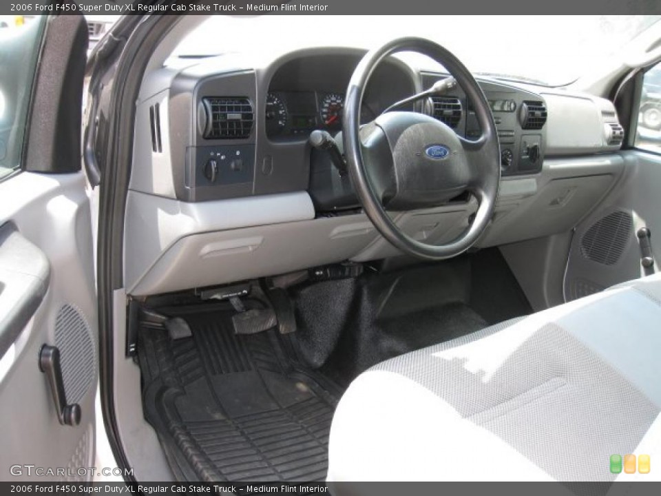 Medium Flint Interior Dashboard for the 2006 Ford F450 Super Duty XL Regular Cab Stake Truck #49678122