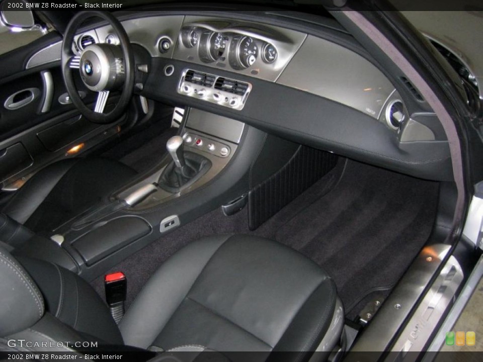 Black Interior Dashboard for the 2002 BMW Z8 Roadster #49681422
