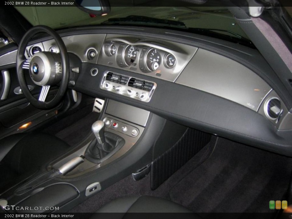 Black Interior Dashboard for the 2002 BMW Z8 Roadster #49681476