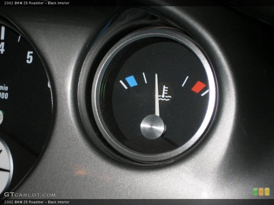 Black Interior Gauges for the 2002 BMW Z8 Roadster #49681611