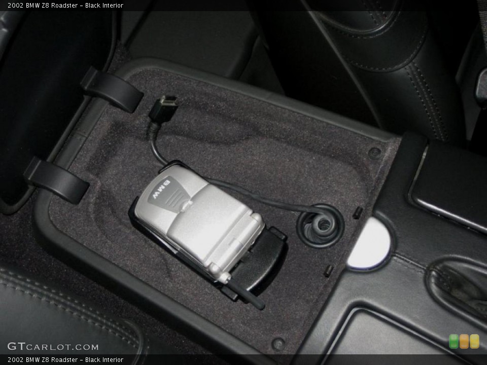 Black Interior Controls for the 2002 BMW Z8 Roadster #49681695