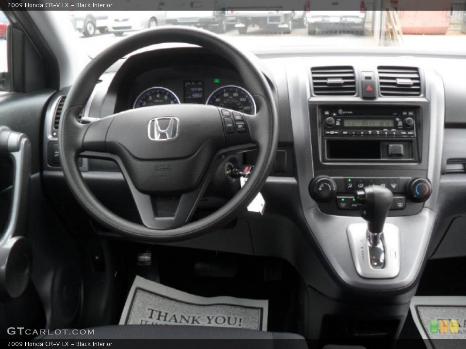 Black Interior Dashboard for the 2009 Honda CR-V LX #49682733