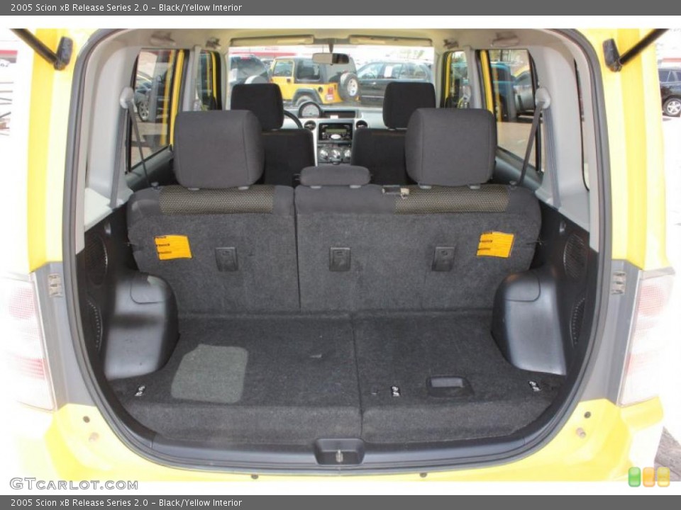 Black/Yellow Interior Trunk for the 2005 Scion xB Release Series 2.0 #49683546