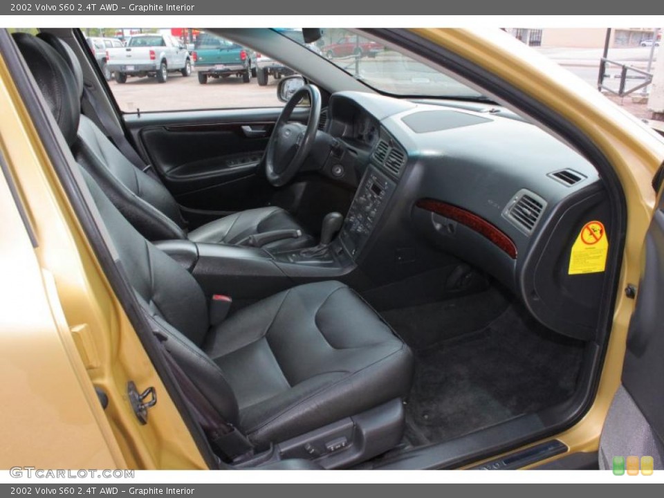 Graphite Interior Photo for the 2002 Volvo S60 2.4T AWD #49684176