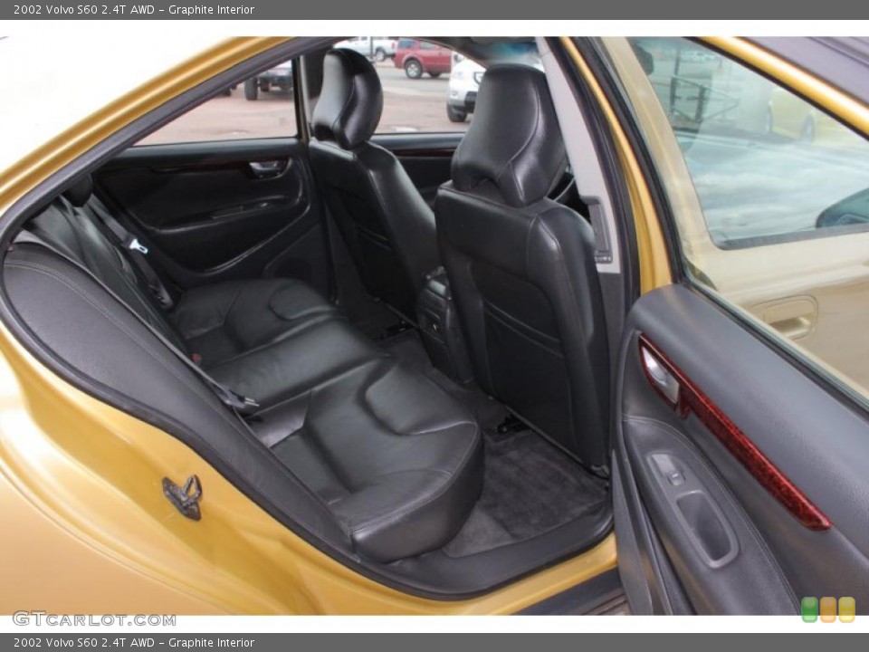Graphite Interior Photo for the 2002 Volvo S60 2.4T AWD #49684191
