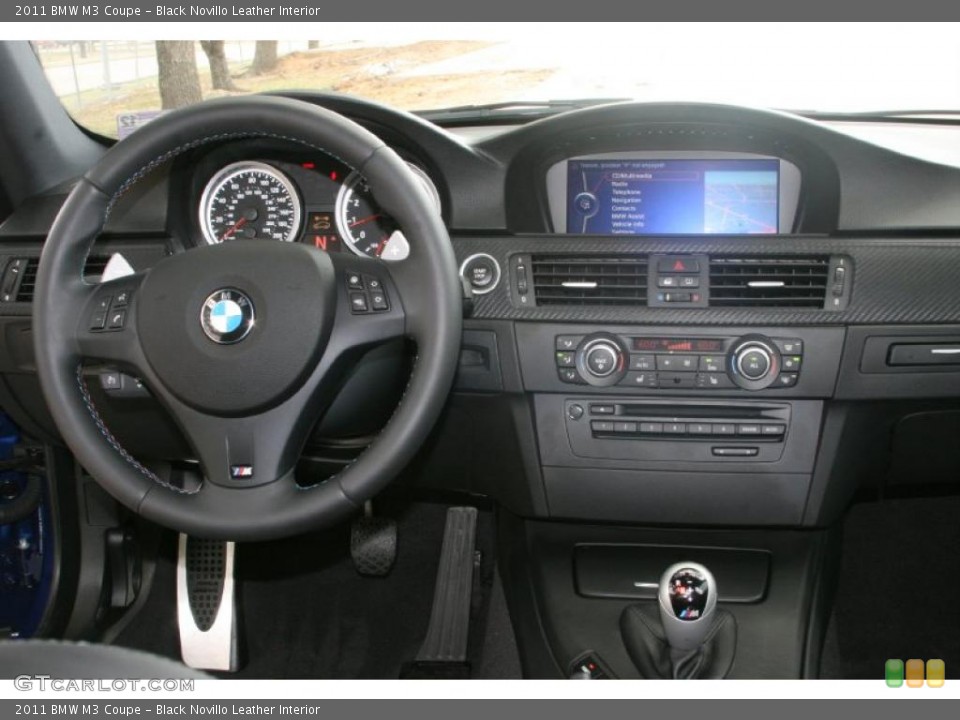 Black Novillo Leather Interior Dashboard for the 2011 BMW M3 Coupe #49690410