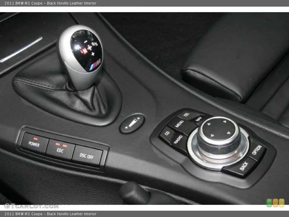 Black Novillo Leather Interior Transmission for the 2011 BMW M3 Coupe #49690767