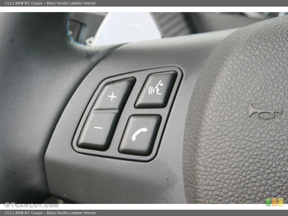 Black Novillo Leather Interior Controls for the 2011 BMW M3 Coupe #49690791