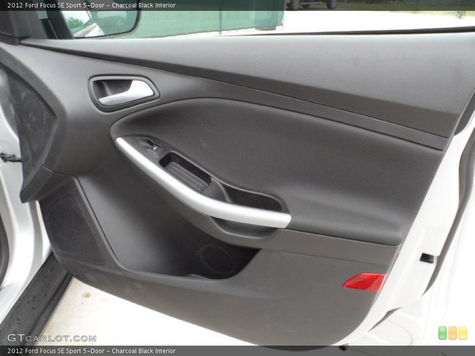 Charcoal Black Interior Door Panel for the 2012 Ford Focus SE Sport 5-Door #49691640