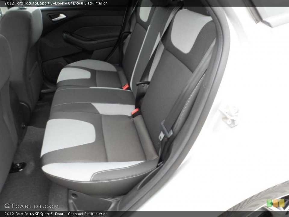 Charcoal Black Interior Photo for the 2012 Ford Focus SE Sport 5-Door #49691703