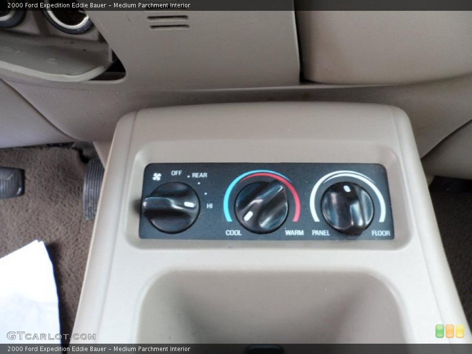 Medium Parchment Interior Controls for the 2000 Ford Expedition Eddie Bauer #49694283