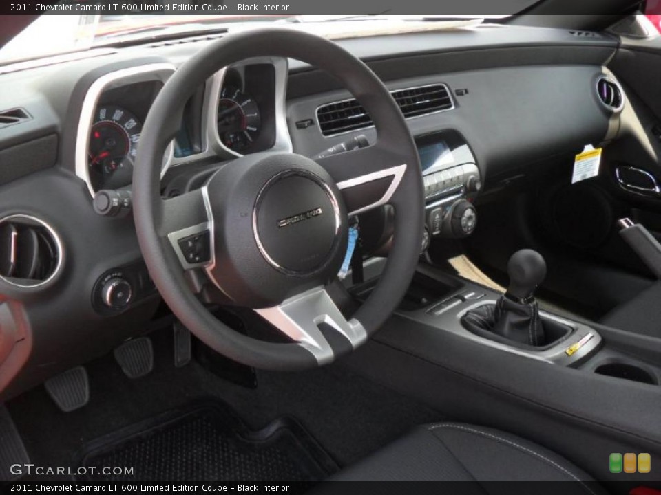 Black Interior Dashboard for the 2011 Chevrolet Camaro LT 600 Limited Edition Coupe #49696981