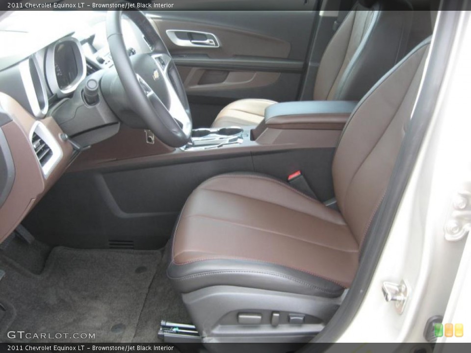 Brownstone/Jet Black Interior Photo for the 2011 Chevrolet Equinox LT #49697272