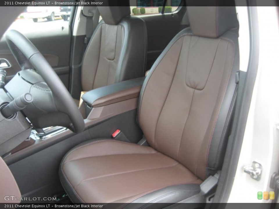 Brownstone/Jet Black Interior Photo for the 2011 Chevrolet Equinox LT #49697293