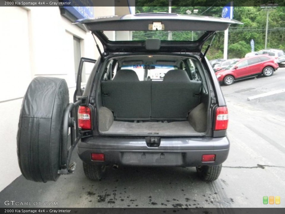 Gray Interior Trunk for the 2000 Kia Sportage 4x4 #49698745