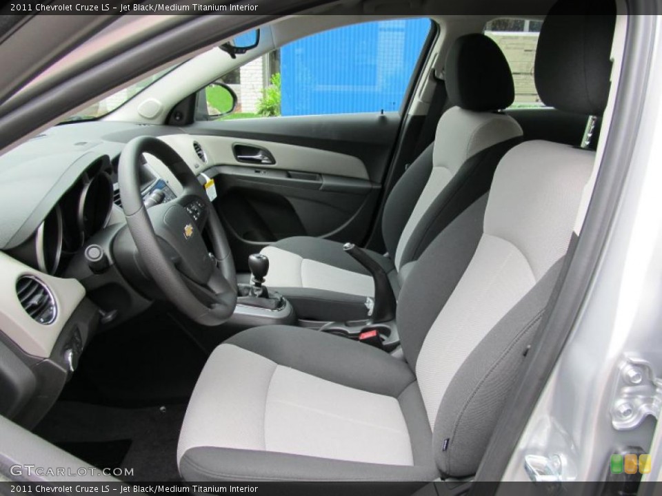 Jet Black/Medium Titanium Interior Photo for the 2011 Chevrolet Cruze LS #49699696