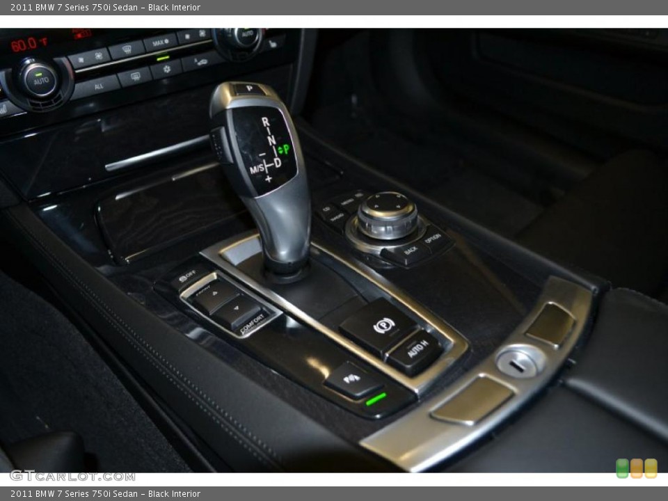 Black Interior Transmission for the 2011 BMW 7 Series 750i Sedan #49702414