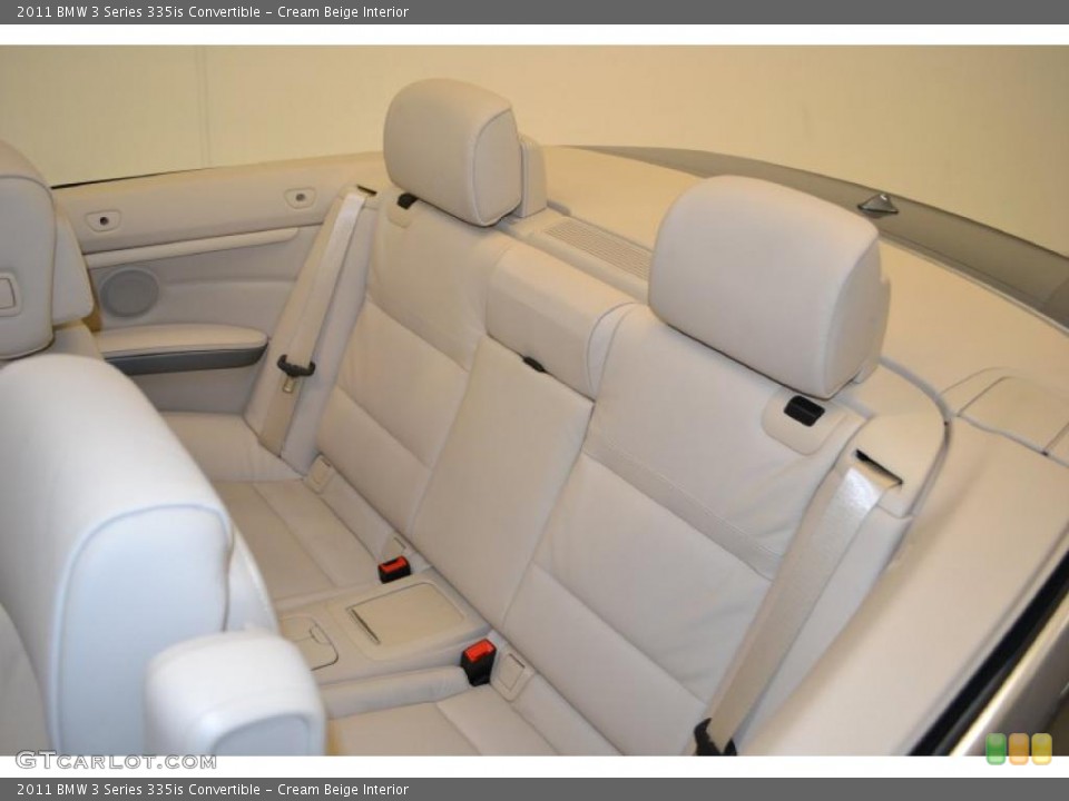 Cream Beige Interior Photo for the 2011 BMW 3 Series 335is Convertible #49702612