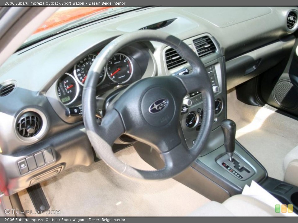 Desert Beige Interior Photo for the 2006 Subaru Impreza Outback Sport Wagon #49702795