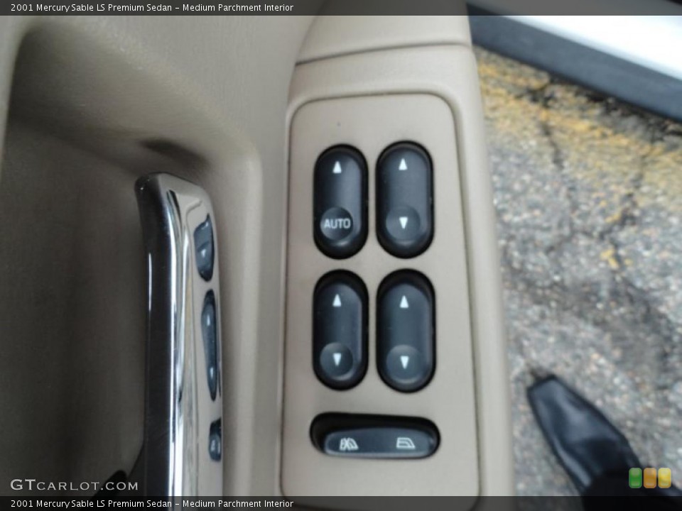 Medium Parchment Interior Controls for the 2001 Mercury Sable LS Premium Sedan #49702798