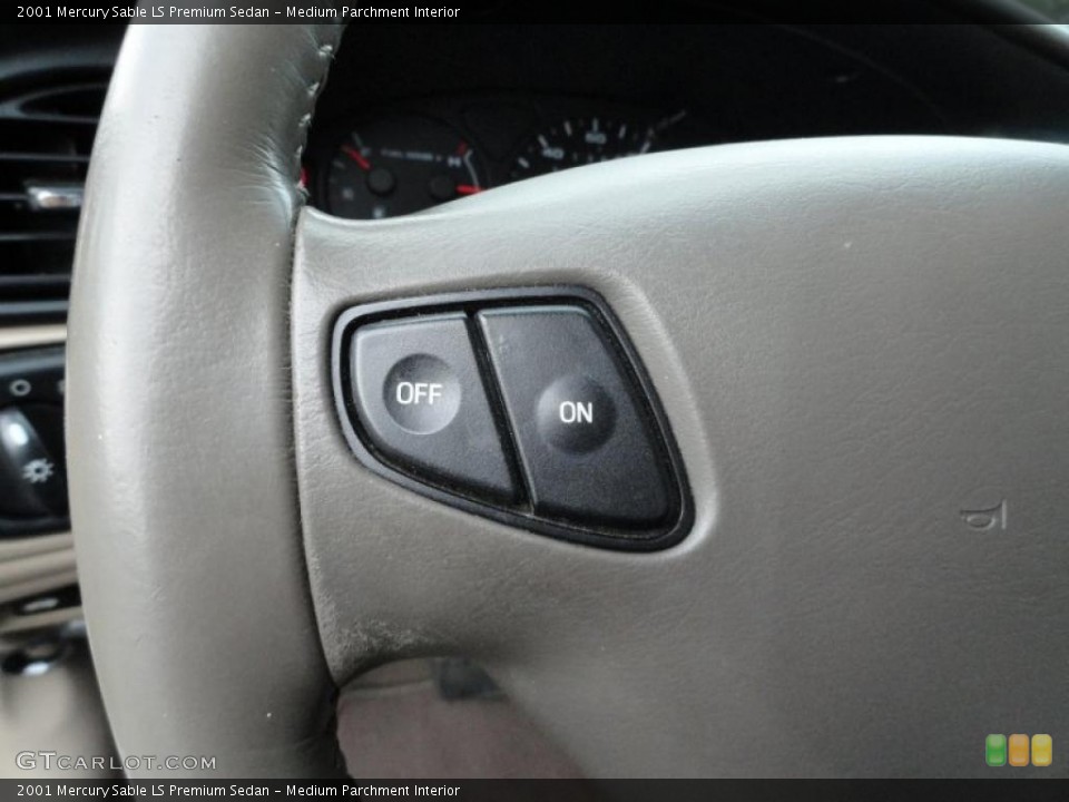 Medium Parchment Interior Controls for the 2001 Mercury Sable LS Premium Sedan #49702870