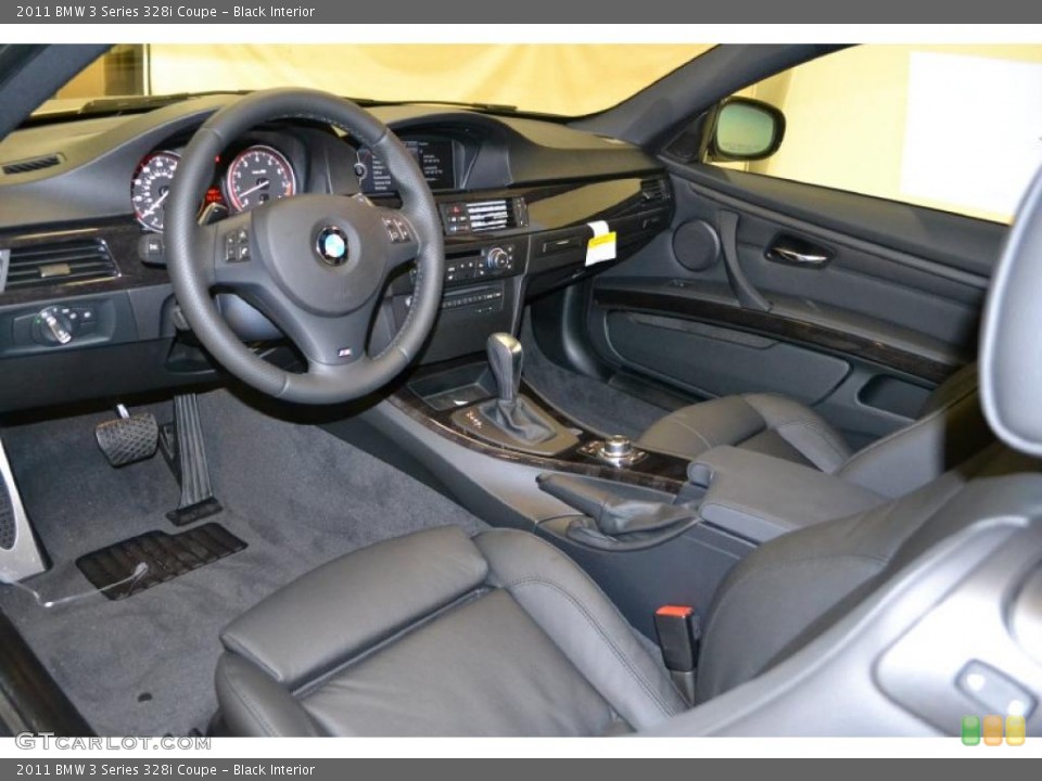 Black Interior Photo for the 2011 BMW 3 Series 328i Coupe #49702888